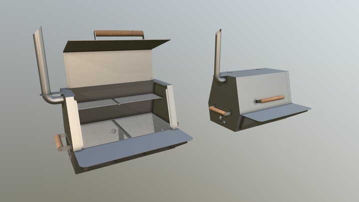 richard BBQ v3 3D Model