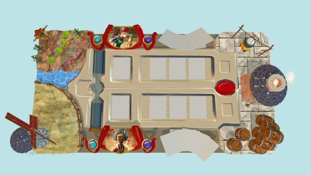 Seb OFS Card Game 3D Model
