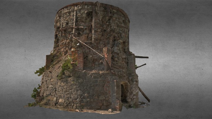 Tower ruin 3D Model