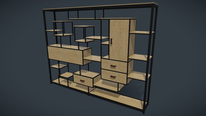 estante_01 3D Model