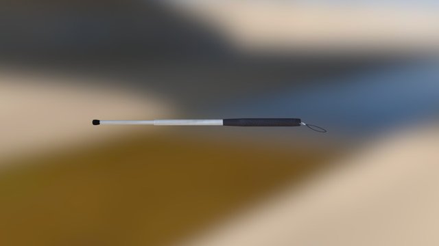 Spring Baton 3D Model