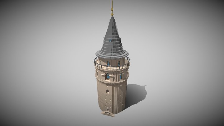 Galata 3D models - Sketchfab