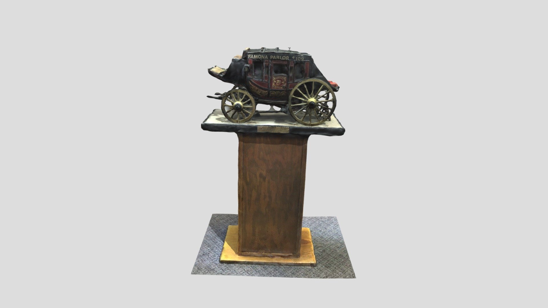 NSGW Ramona Parlor 109 Buggy Bank — Sketchfab embed 3D viewer