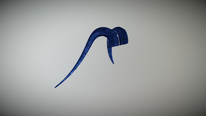 Horns Tentacles Demon | Minecraft JSON model 3D Model