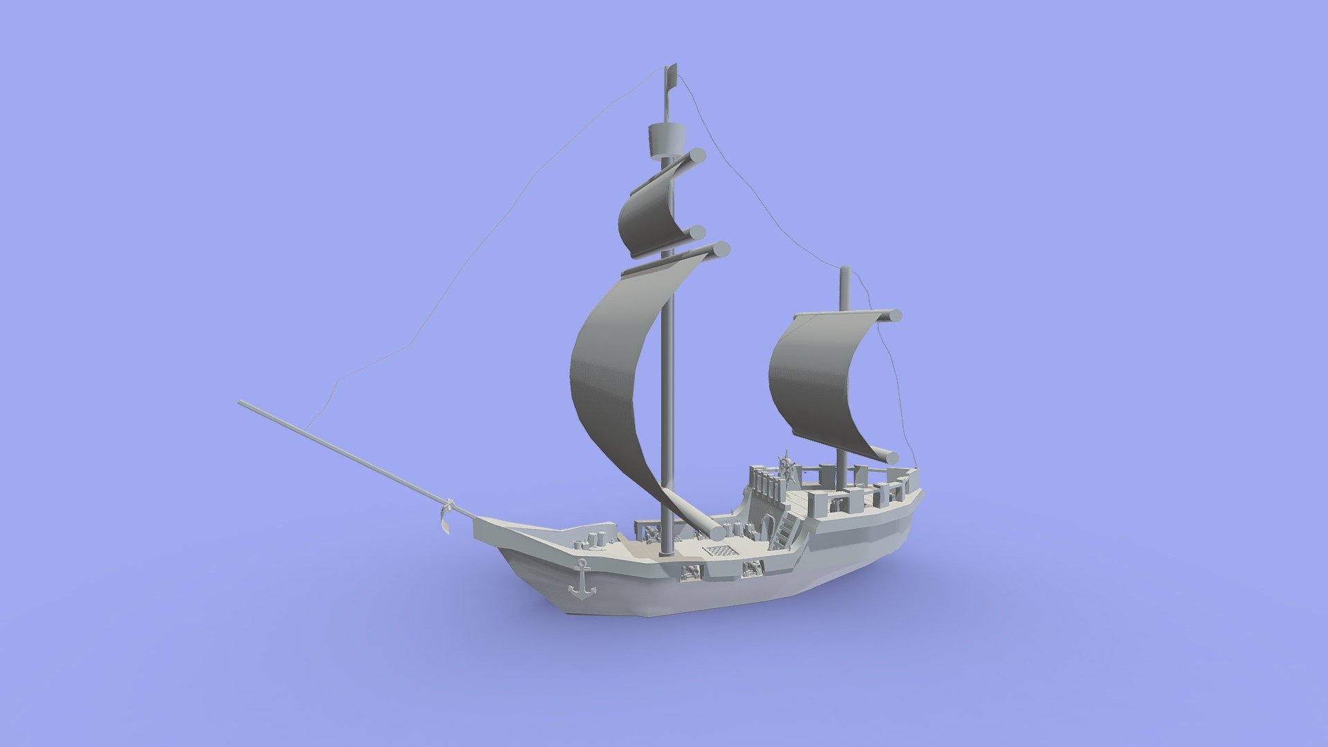 Pirate ship sketchFab - 3D model by Owenwise04 [3a6ce59] - Sketchfab