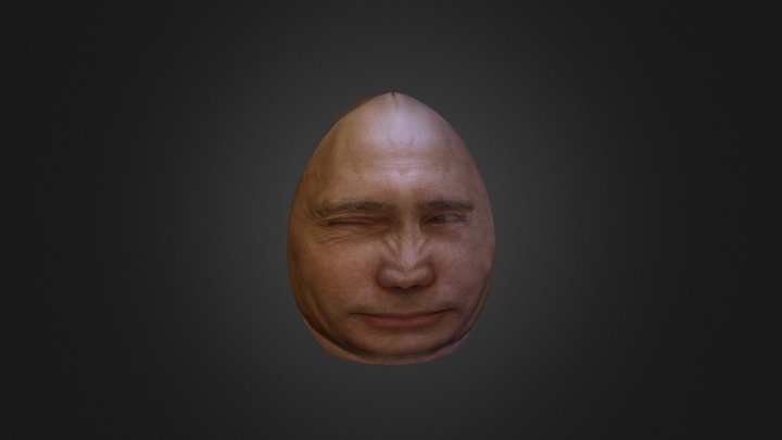 Putin Easter Egg 3D Model