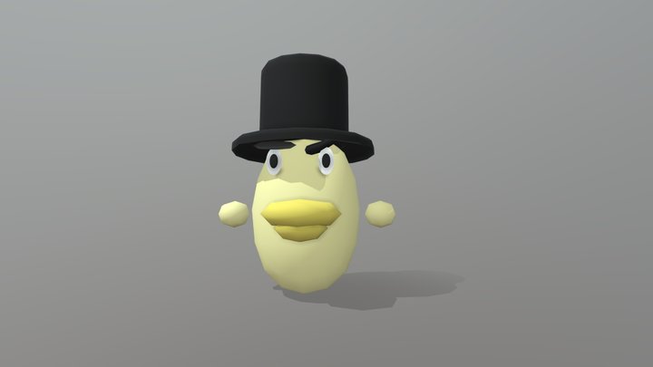 EggDuck 3D Model