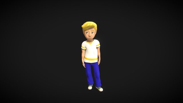 Little Tommy 3D Model