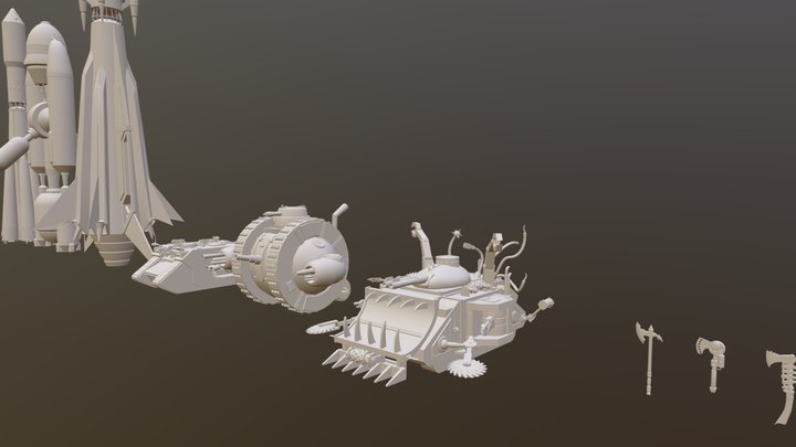 Silhouette 3D Model