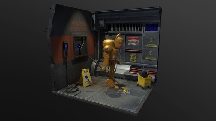 Maintenance AI 3D Model