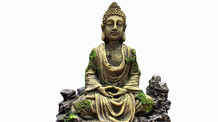 Buddha. - The Dance & the dancer  are one 3D Model