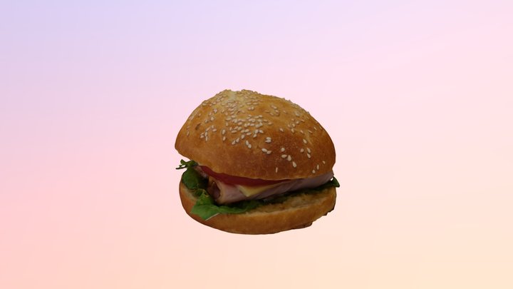 Aries Burger 3D Model