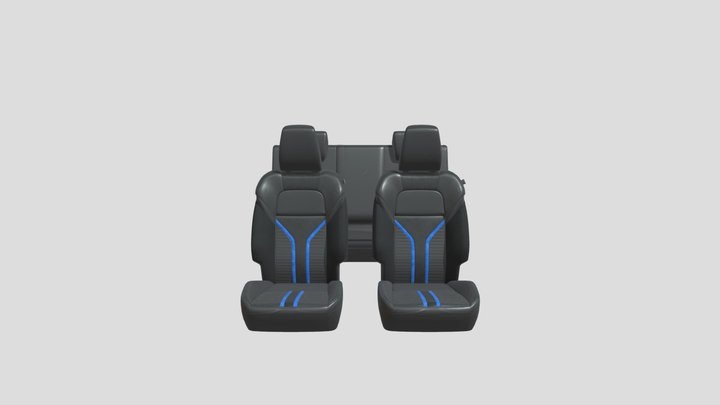 Peugeot seats test 3D Model