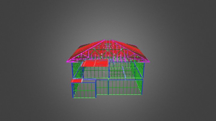 2770-Roof-D1 3D Model