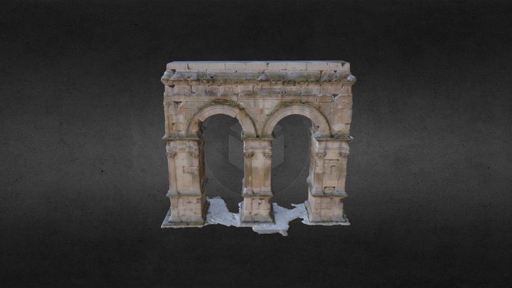 Arche de Germanicus 3D Model
