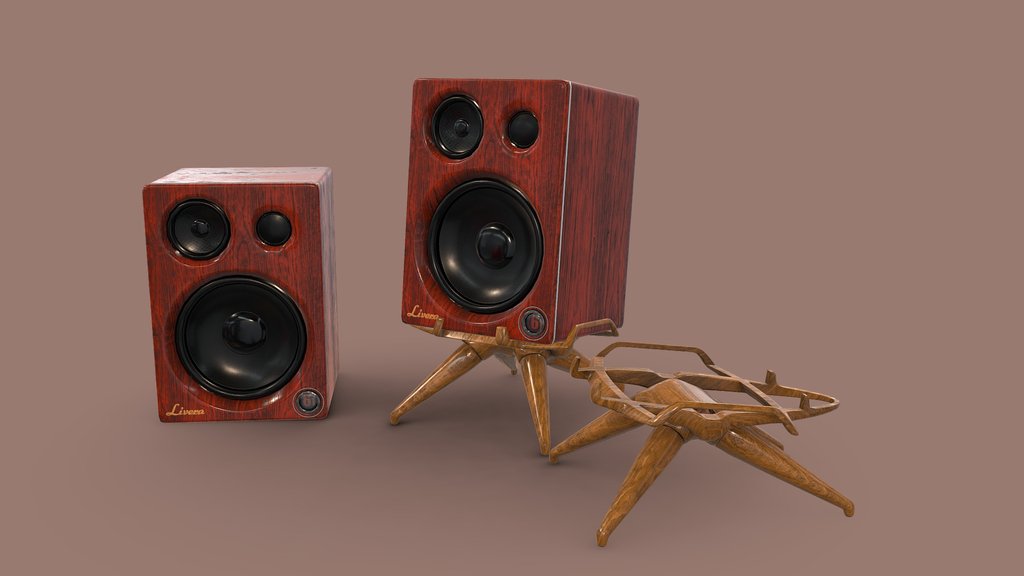 Speaker with stand