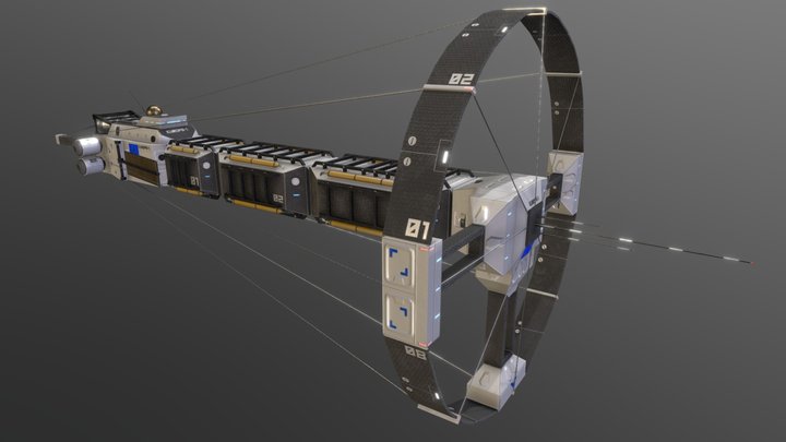 EUROPA-1 [High Poly Honours Project Spacecraft] 3D Model