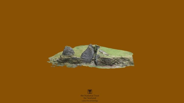 Crarae Chambered Cairn 3D Model