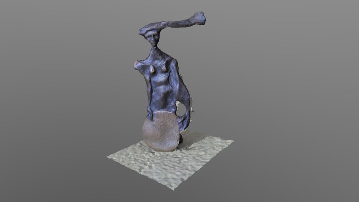 Estatua Acollidora 3D Model