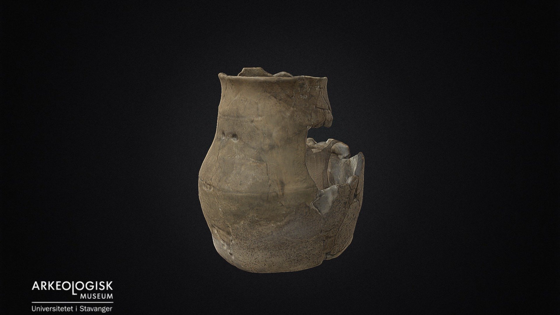 Pottery, late bronze age.