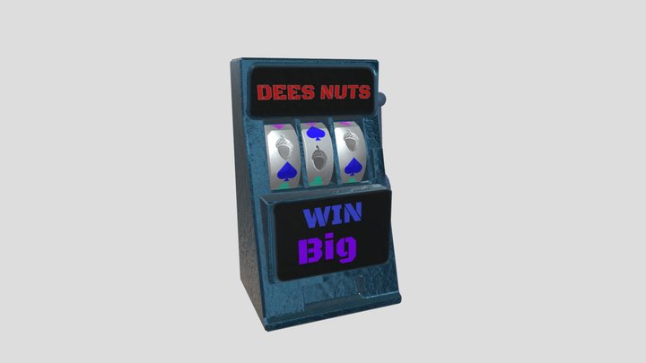 Slot Machine_Glass 3D Model