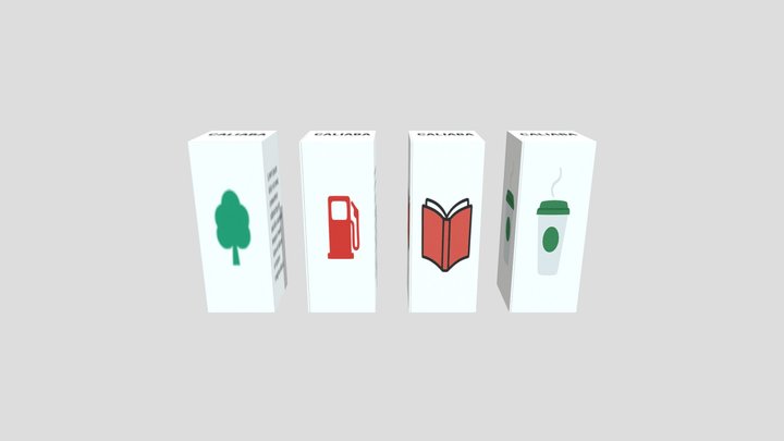 caliaba boxes 3D Model