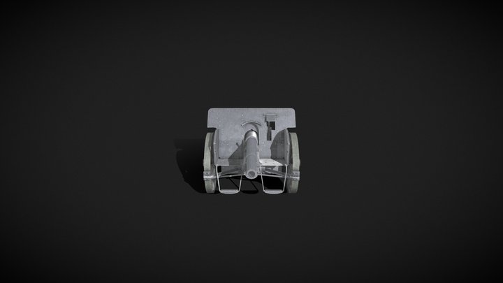 HF - leichte Feldhaubitze 16, leFH 16 3D Model