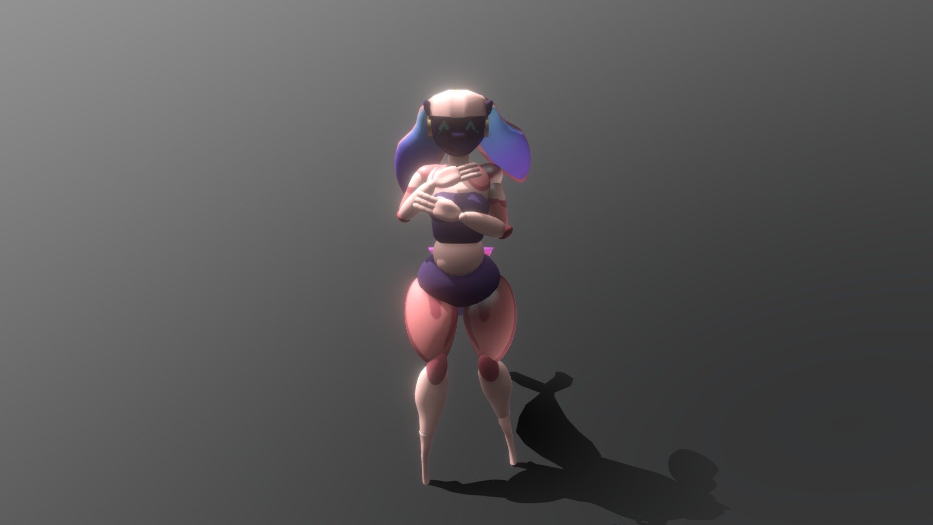 FInished Character — Sketchfab embed 3D viewer