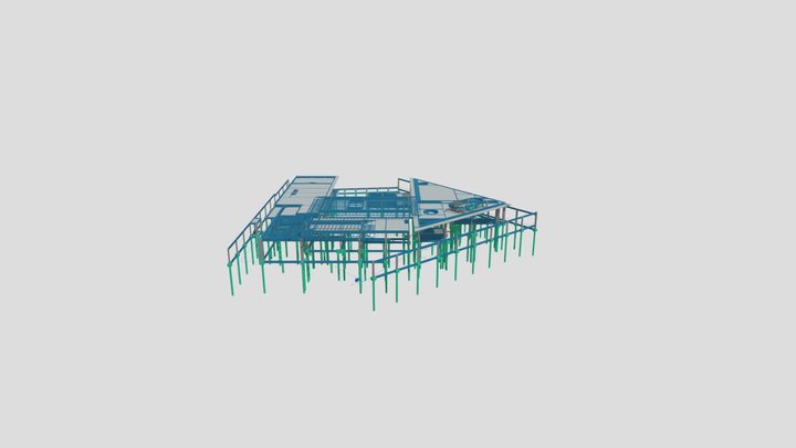 Export3D-HIDRO COM ESTRUTURAL 3D Model