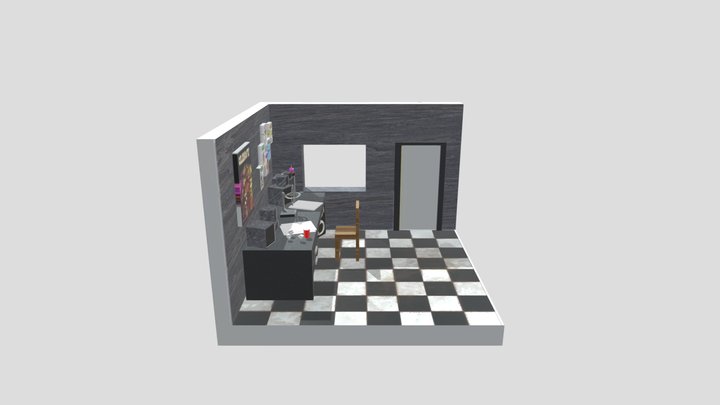 Sala Fnaf - Leonardo Bittencourt Teles Amorim 3D Model