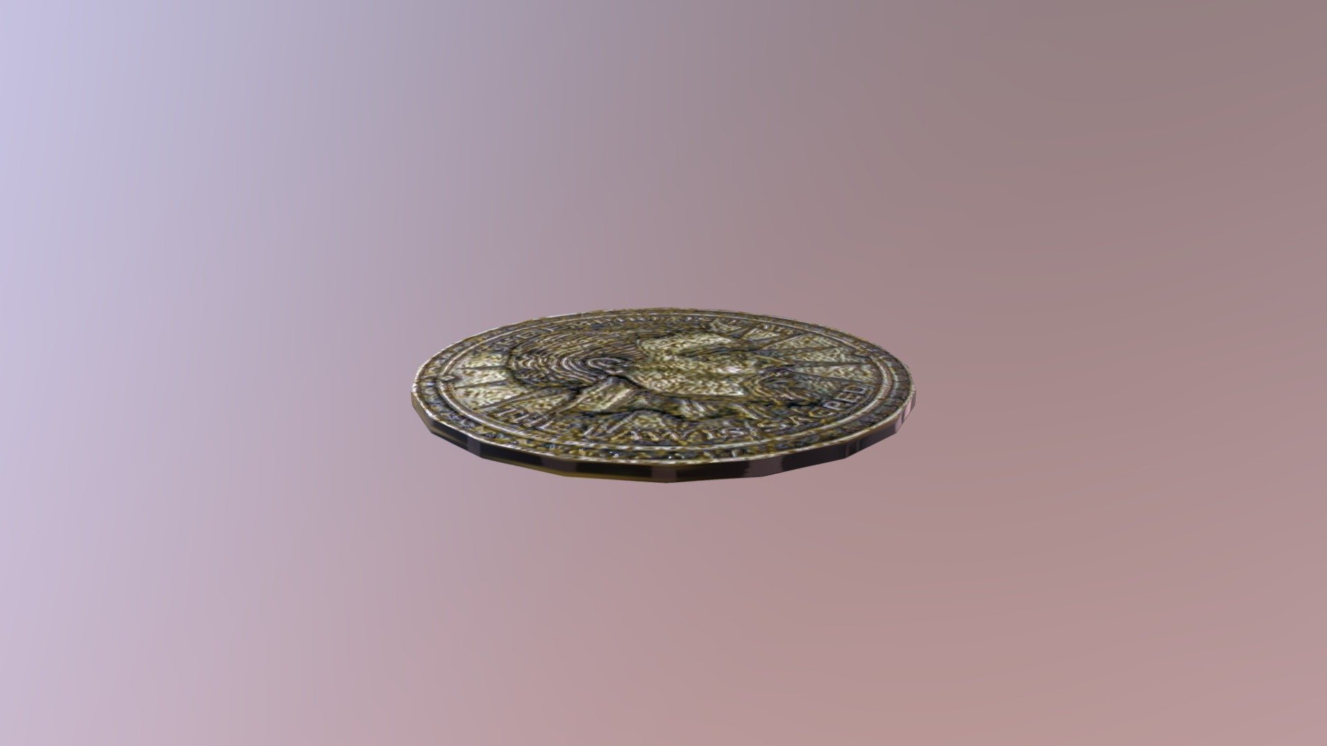 Gold Septim Coin - Download Free 3D model by DylanFowler (@DylanFowler ...