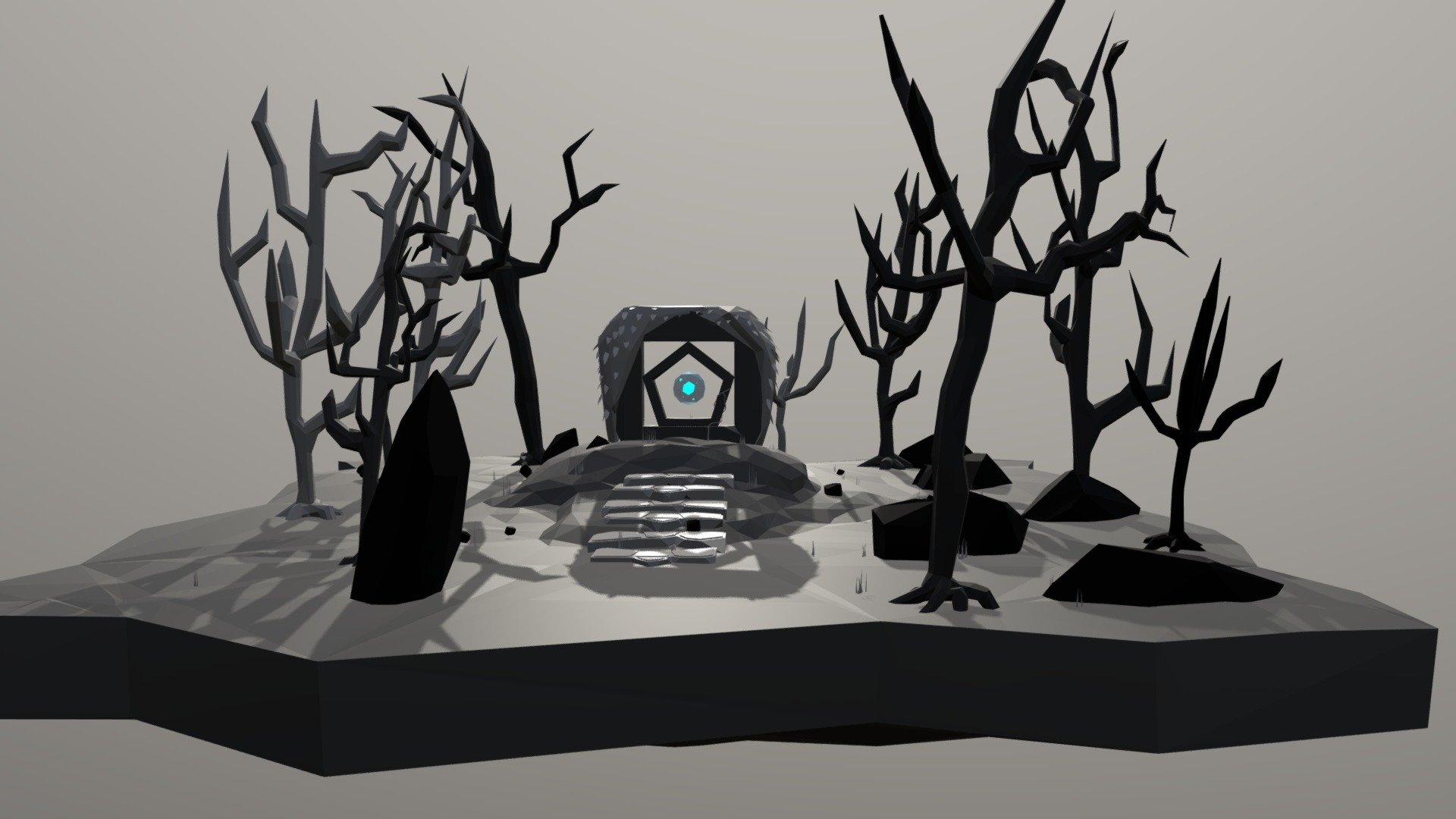 forgotten altar  Lowpoly