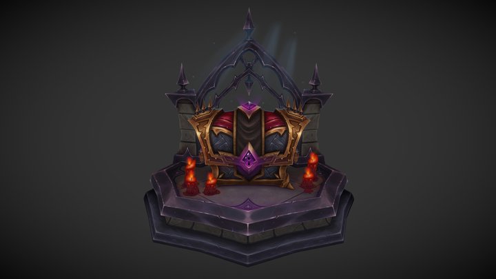 Royal Venthyr Chest 3D Model