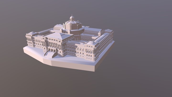 Library Of Congress 3D Model