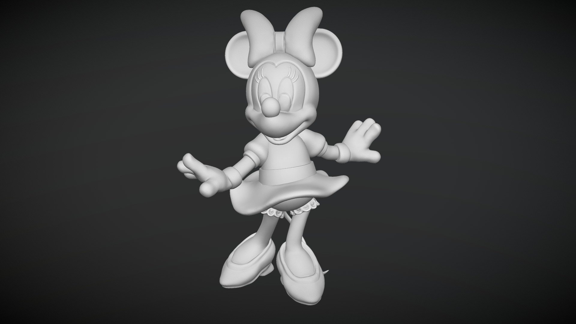 Minnie Mouse - Buy Royalty Free 3D model by JaviHow (@javihow7 ...