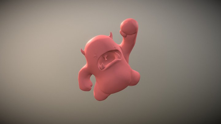 Melvin Sculpting 3D Model