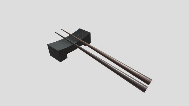 Chopstick 3D Model