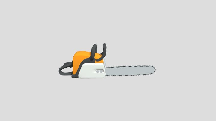 Chainsaw_still 3D Model