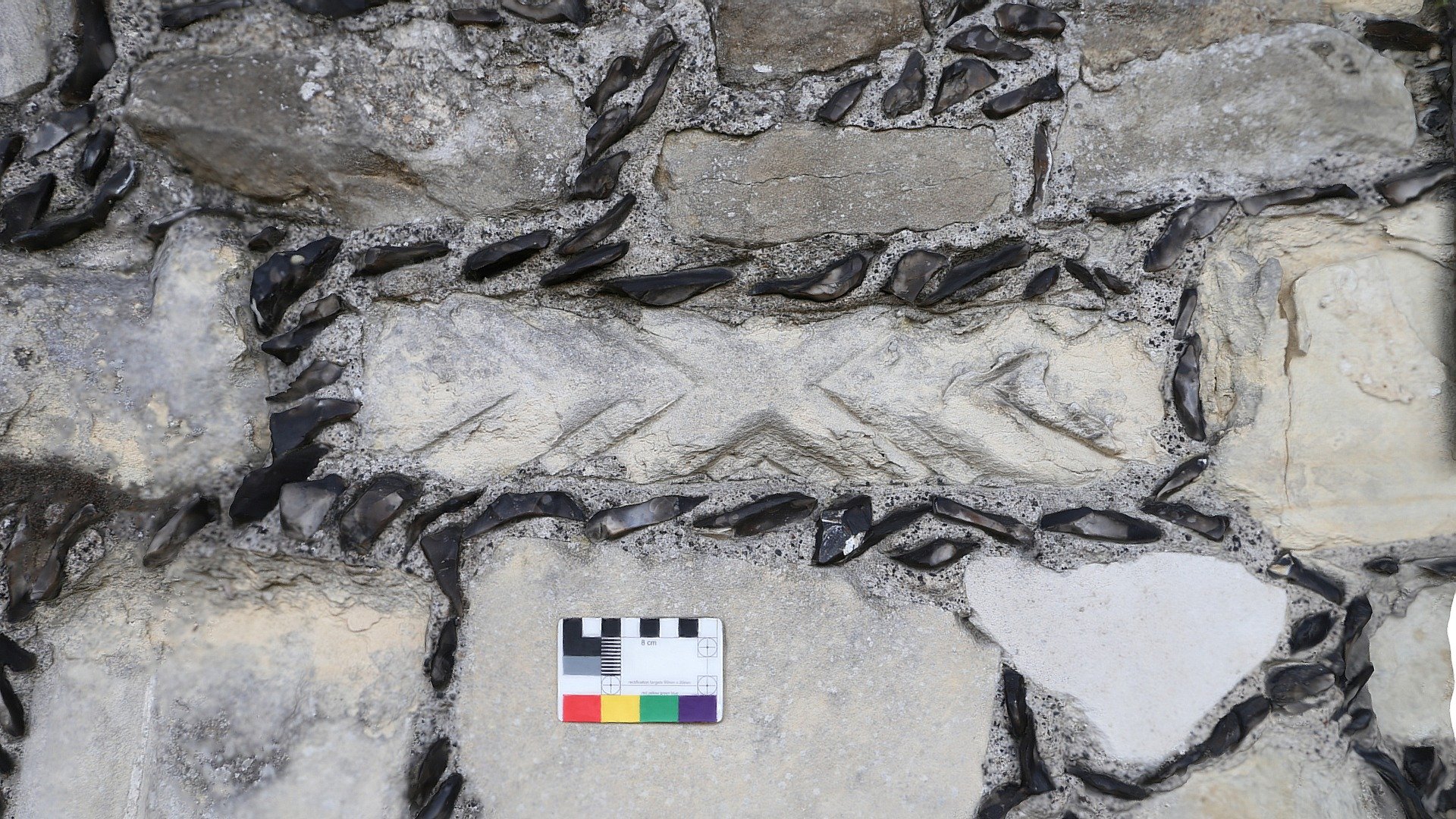 Reused string course fragment AN1 - 3D model by Rochester Cathedral ...