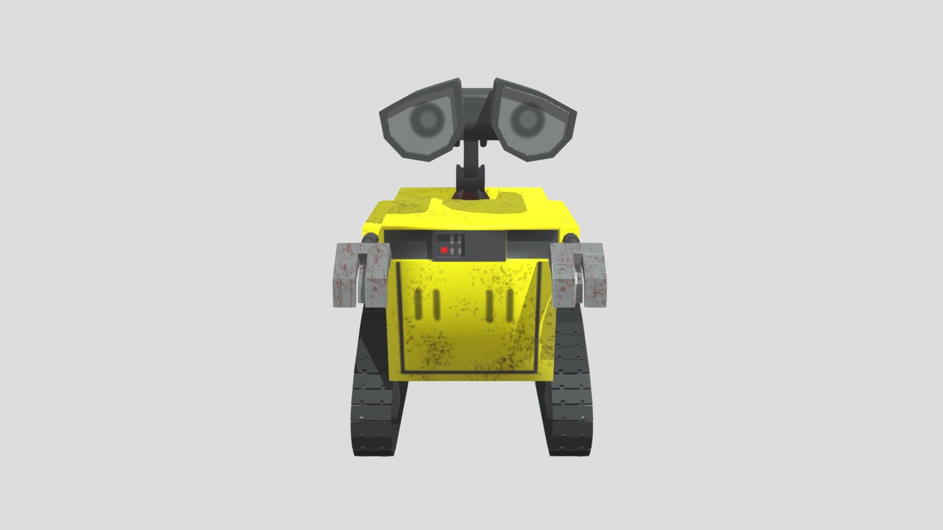 Wall-e - 3D model by Michael6789 [3a834d7] - Sketchfab