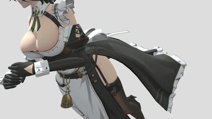 Diana - Rememento: White Shadow 3D Model
