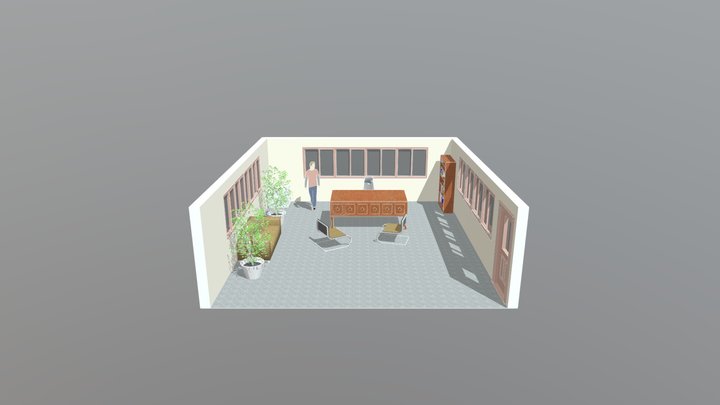 office 3D Model