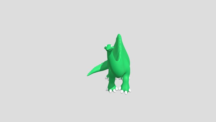 Gertie: After Windsor McCay 3D Model