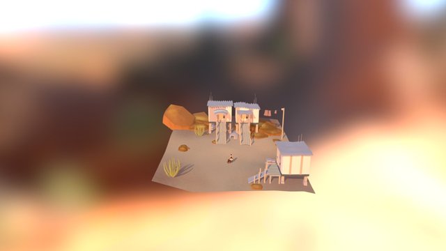 Junk Town with Marco 3D Model