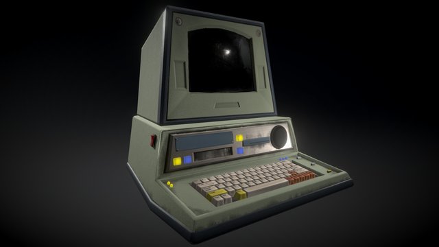 Nostromo Terminal 3D Model