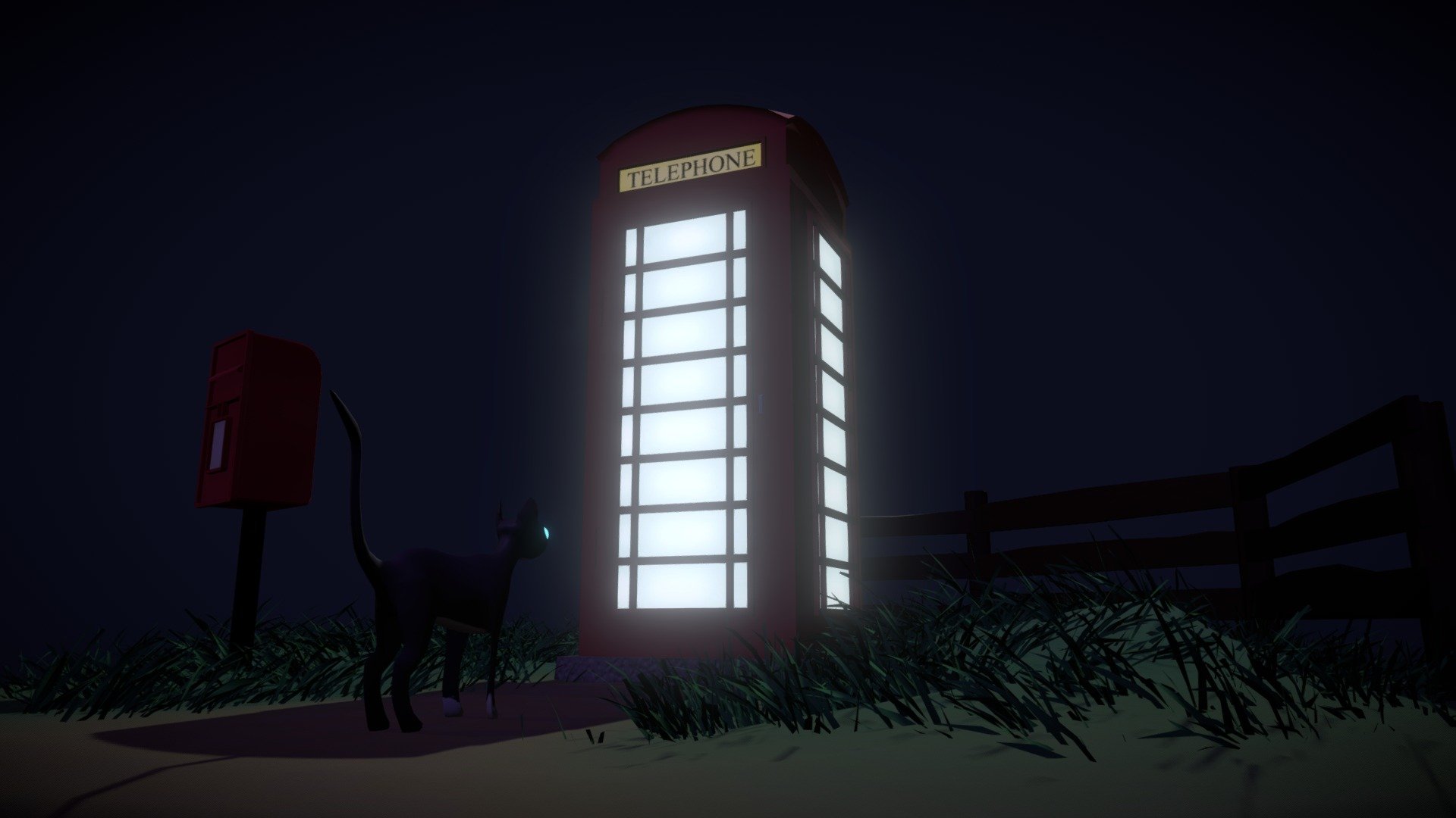 Telephone Box Encounter 3D model by finnterry [3a85887] Sketchfab