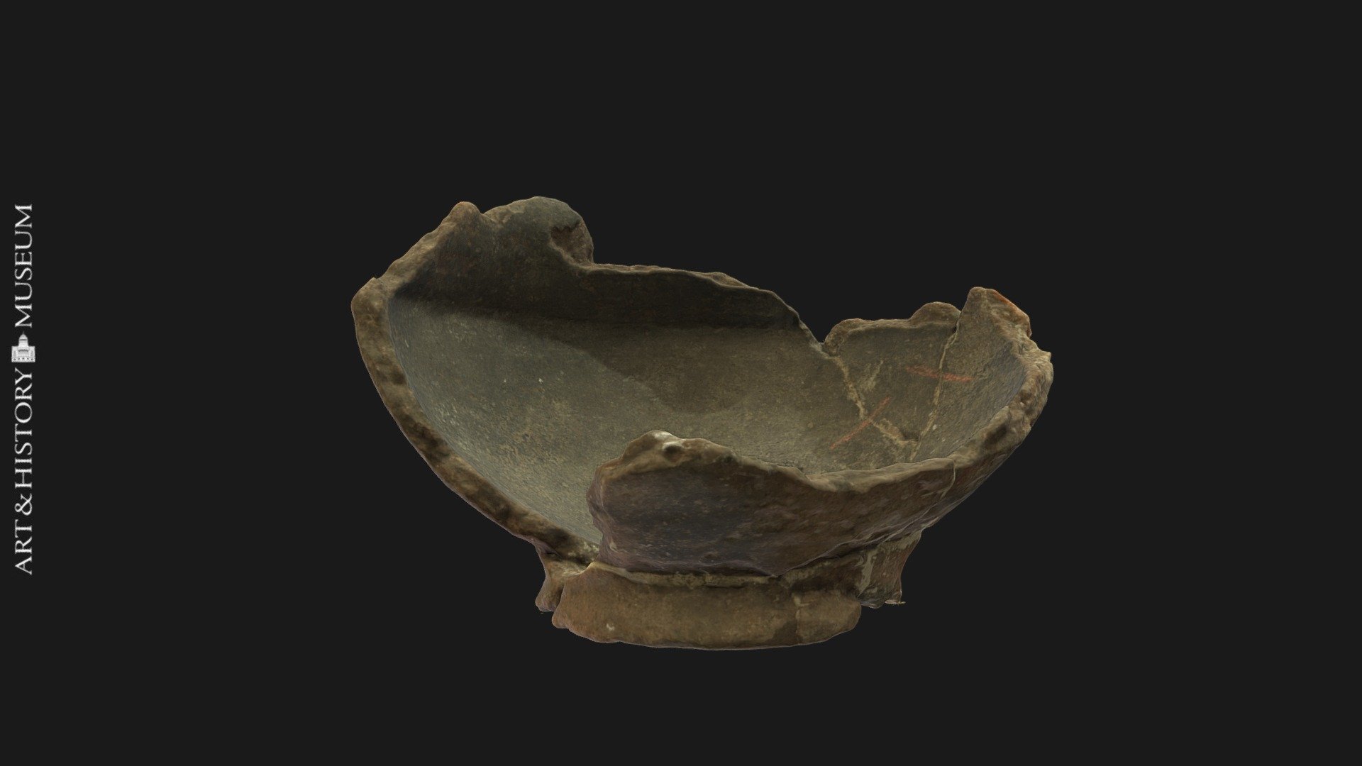 Deep bowl with receding rim - PG.2000.1534