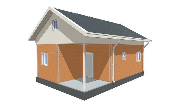 1-Bedroom Unit 3D Model