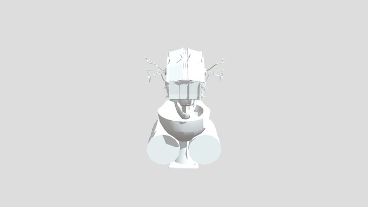 Скибили череп 3D Model