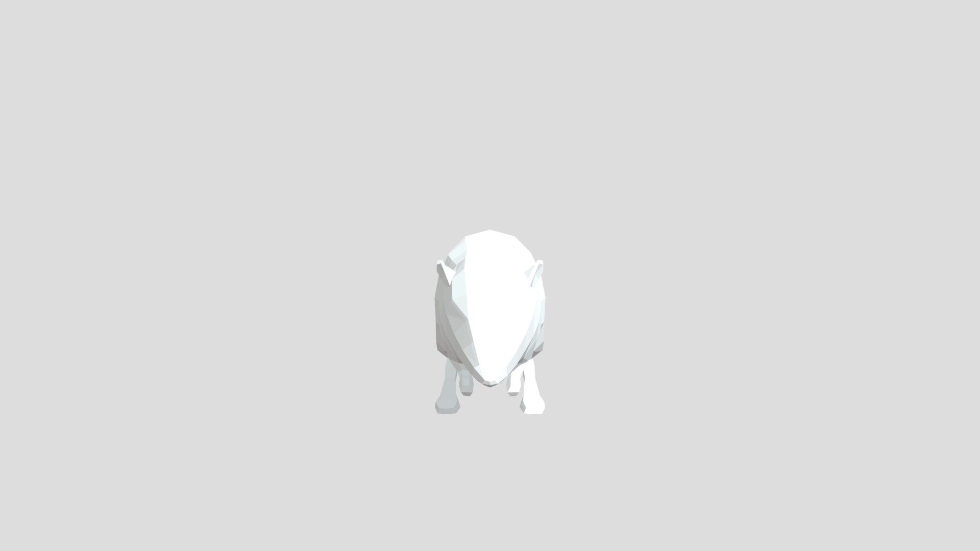 Kangaroo rat from Poly by Google — Sketchfab embed 3D viewer